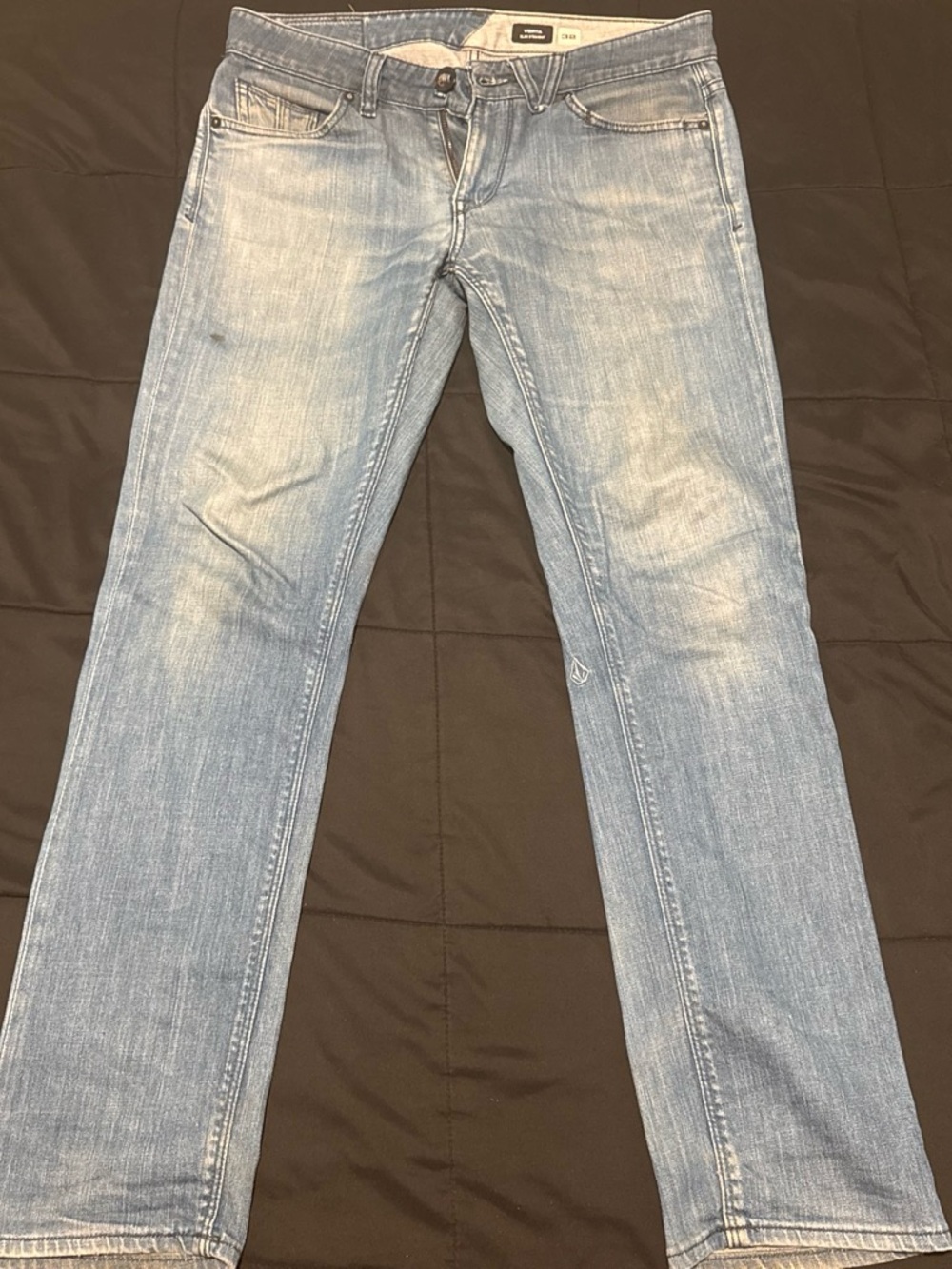 Volcom Light Blue Slim Straight Men’s Jeans